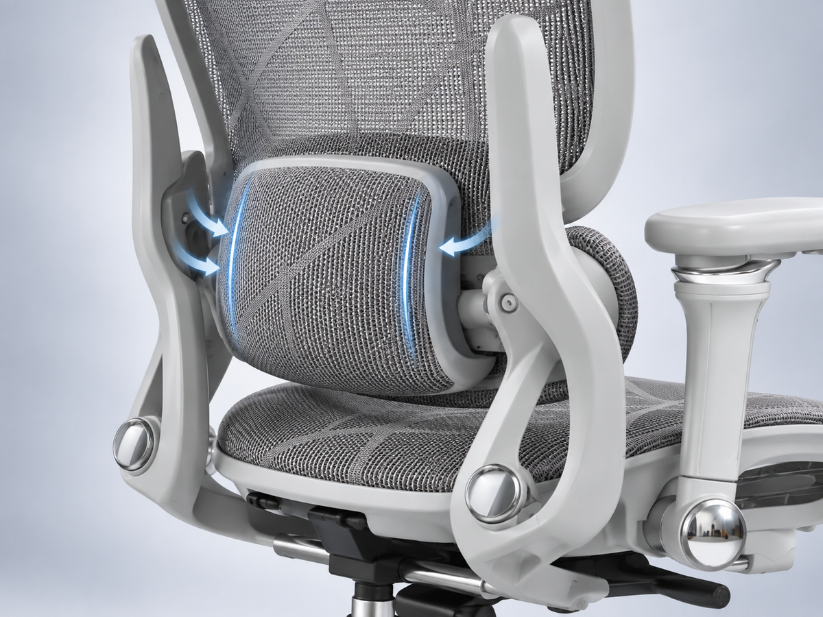 Soporte lumbar ergonómico